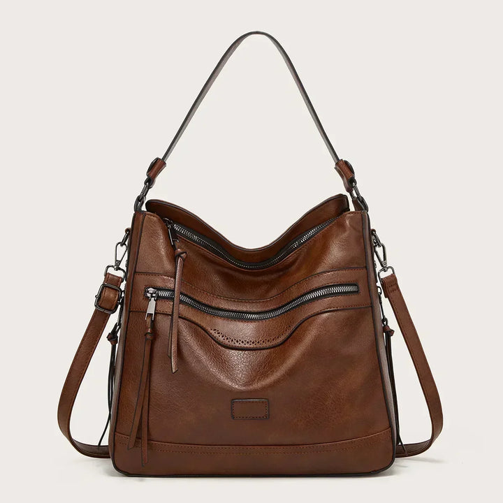 Levoire | Hobo-Nahkalaukku Style Vintage Kahvia