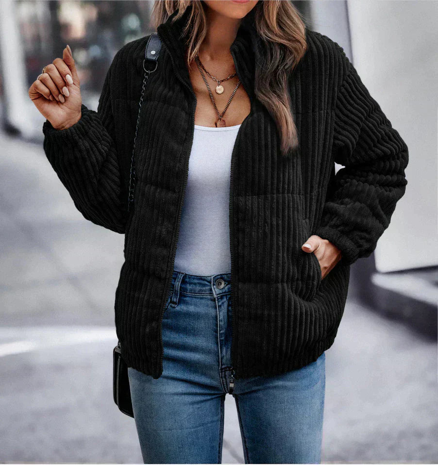 Levoire | Veste minimaliste et isolée Noir