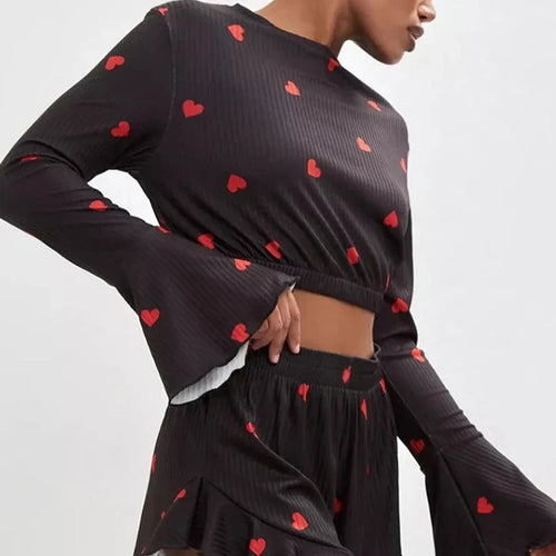 Levoire | Pyjama 2 Pièces Cœurs