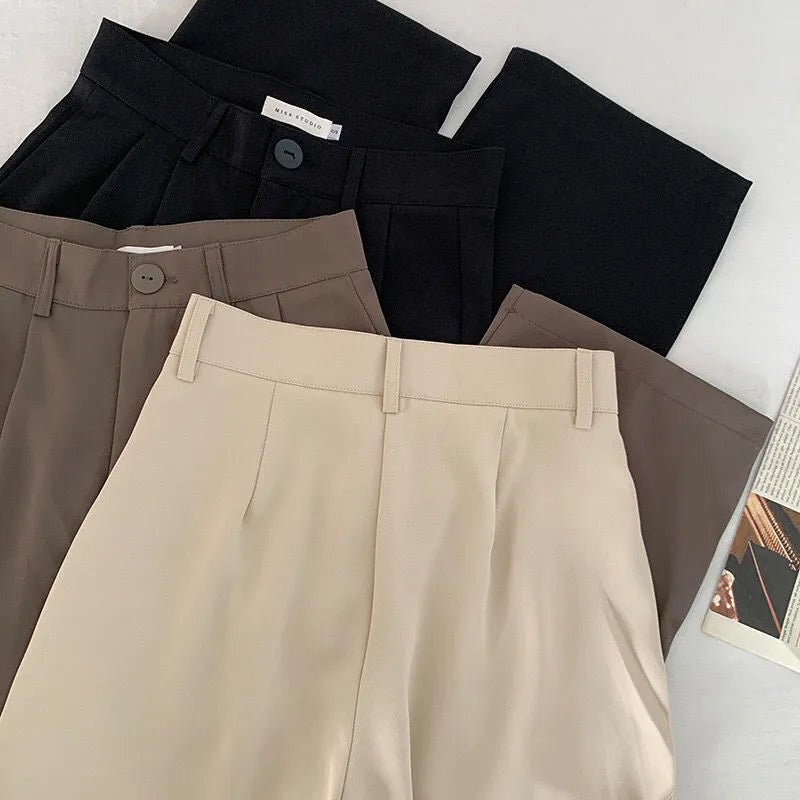 Levoire | Pantalon Élegant Avec Jambes Évasées