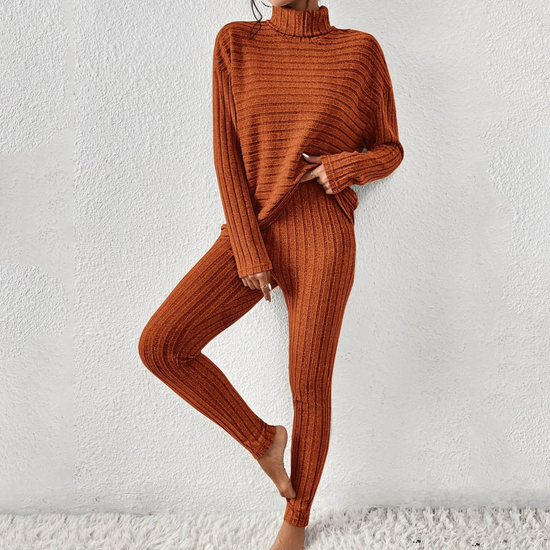 Levoire | Ensemble En Tricot Deux Pièces Braun
