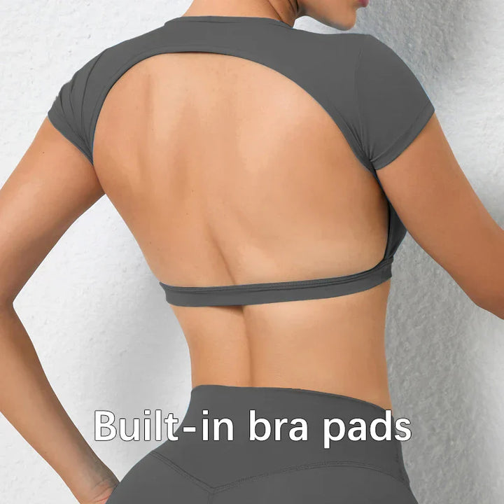 Levoire | Tops De Sport Respirants Coussin de poitrine gris