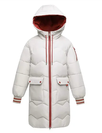 Levoire | Veste À Capuche Longue À Manches Longues Avec Poches Profondes