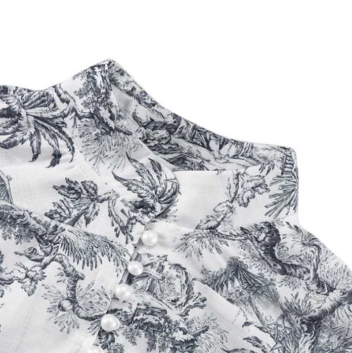 Levoire | Chapeau D'Été Avec Manches Bouffantes Et Jupe Plissée