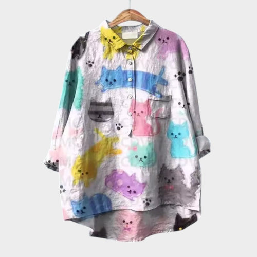 Levoire | Blouse Avec Des Détails De Manches Ludiques