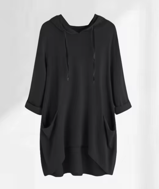 Levoire | Grande Taille Hoodie Noir