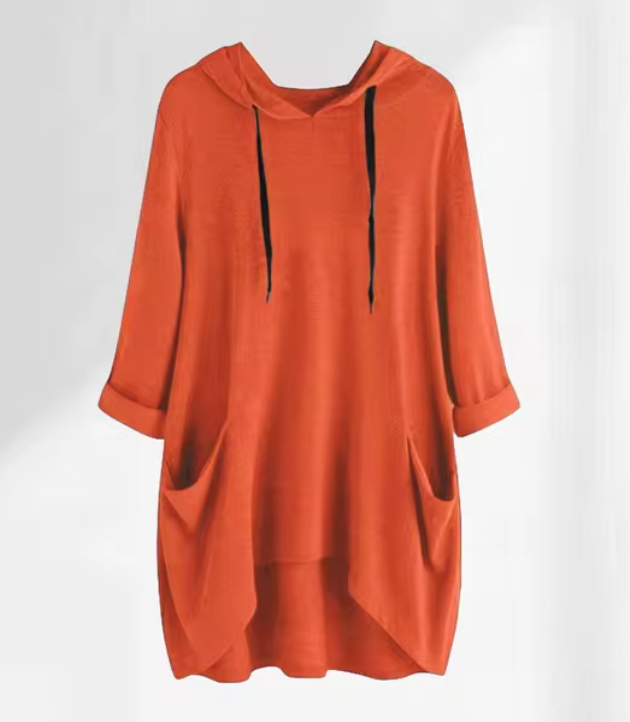 Levoire | Hoodie Surdimensionné Orange