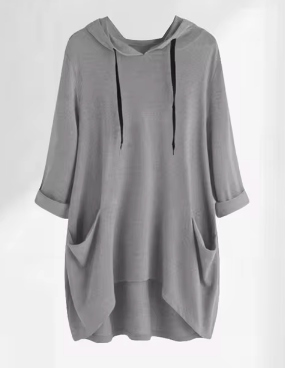 Levoire | Grande Taille Hoodie Gris