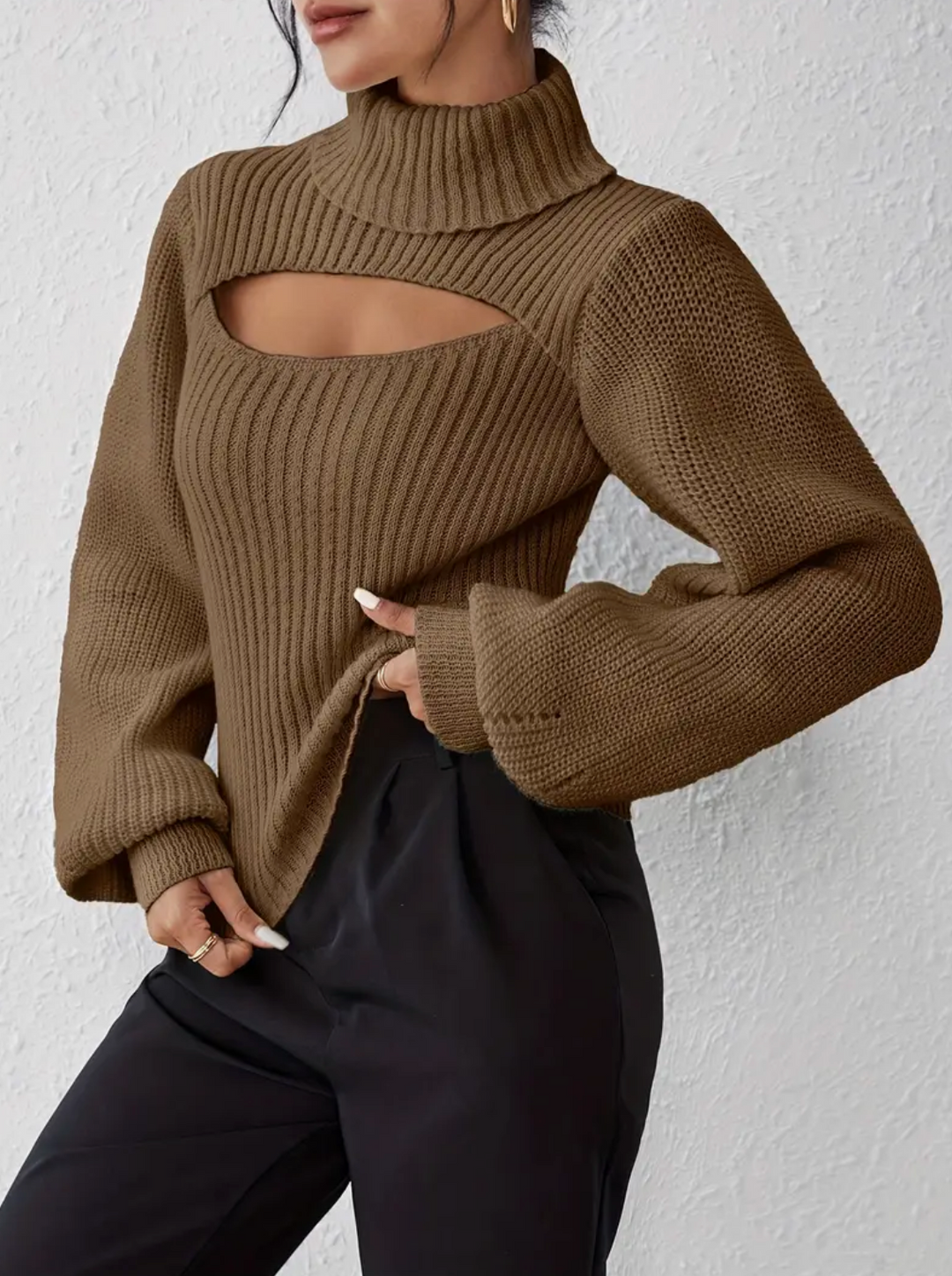 Levoire | Rento Chemise À Manches Longues Avec Col Khaki