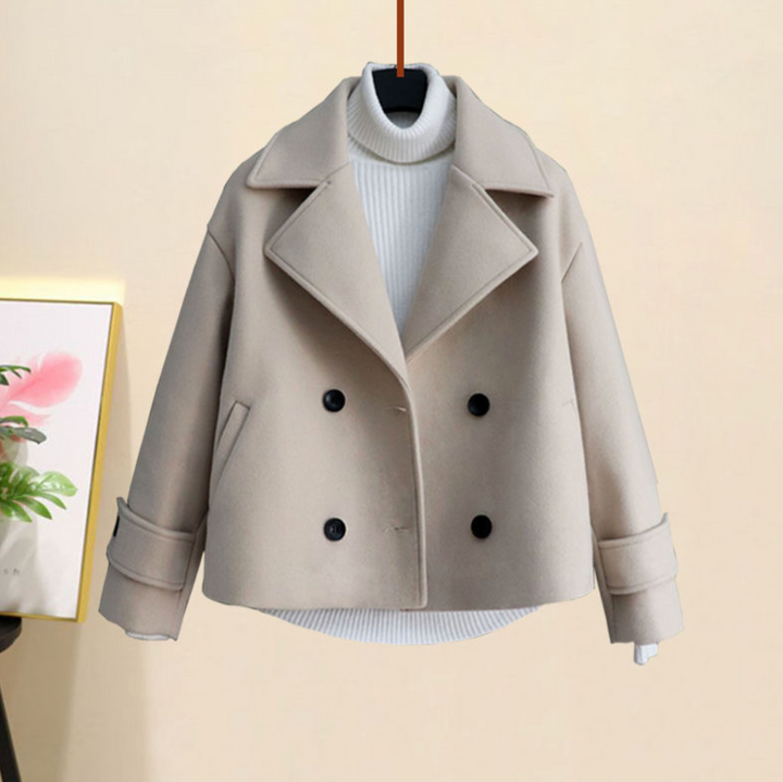 Levoire | Veste De Transition Élégante Élégance Intemporelle Avec Une Touche Moderne Beige