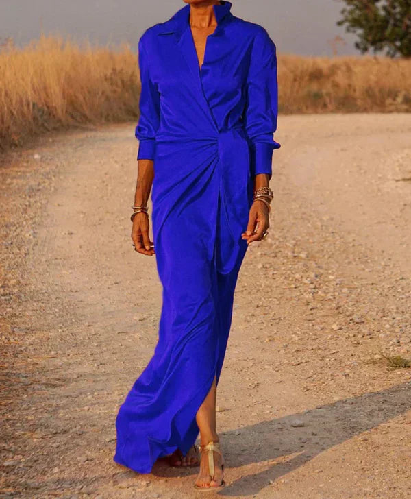 Levoire | Robe maxi élégante pour femme Bleu