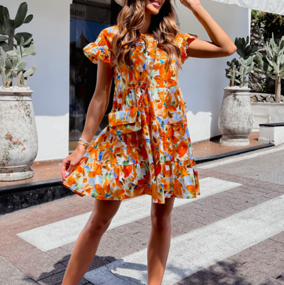 Levoire | La Robe D'Été Parfaite Pour Chaque Jour De Plage Orange
