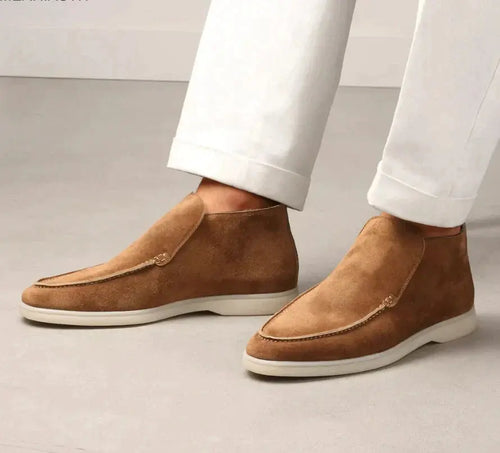 Levoire | Haut Élégant Mocassins Bruns