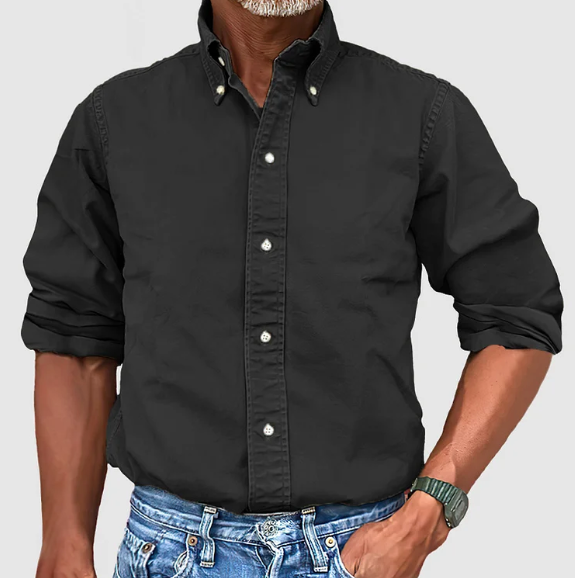 Levoire | Chemise Intemporelle Pour Style Et Confort Noir