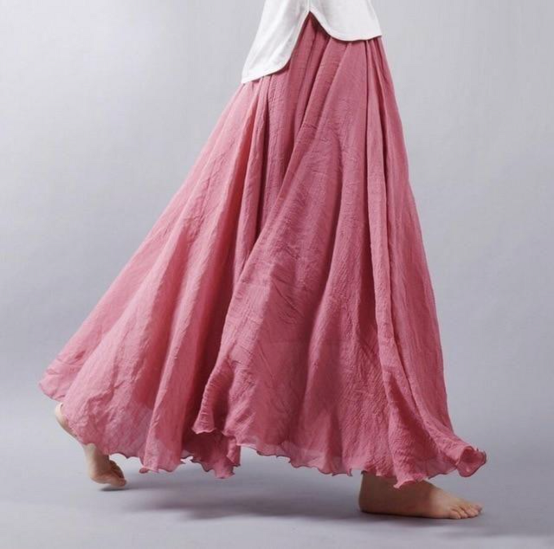 Levoire | Robe de style bohème Rouge foncé