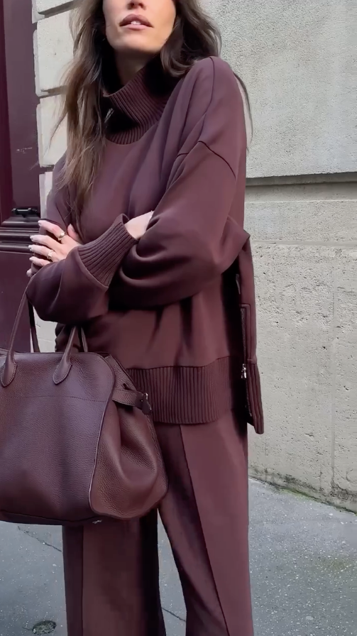 Levoire | Ensemble En Tricot Avec Texture Douce