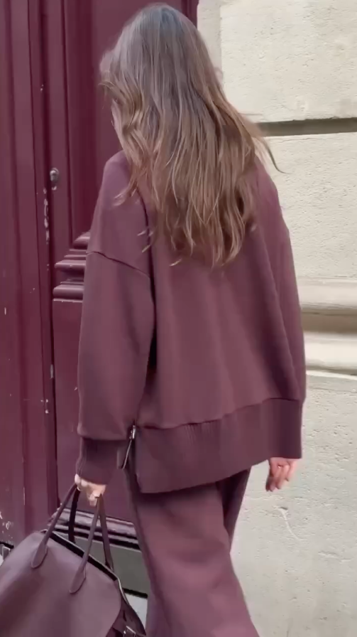 Levoire | Ensemble En Tricot Avec Texture Douce