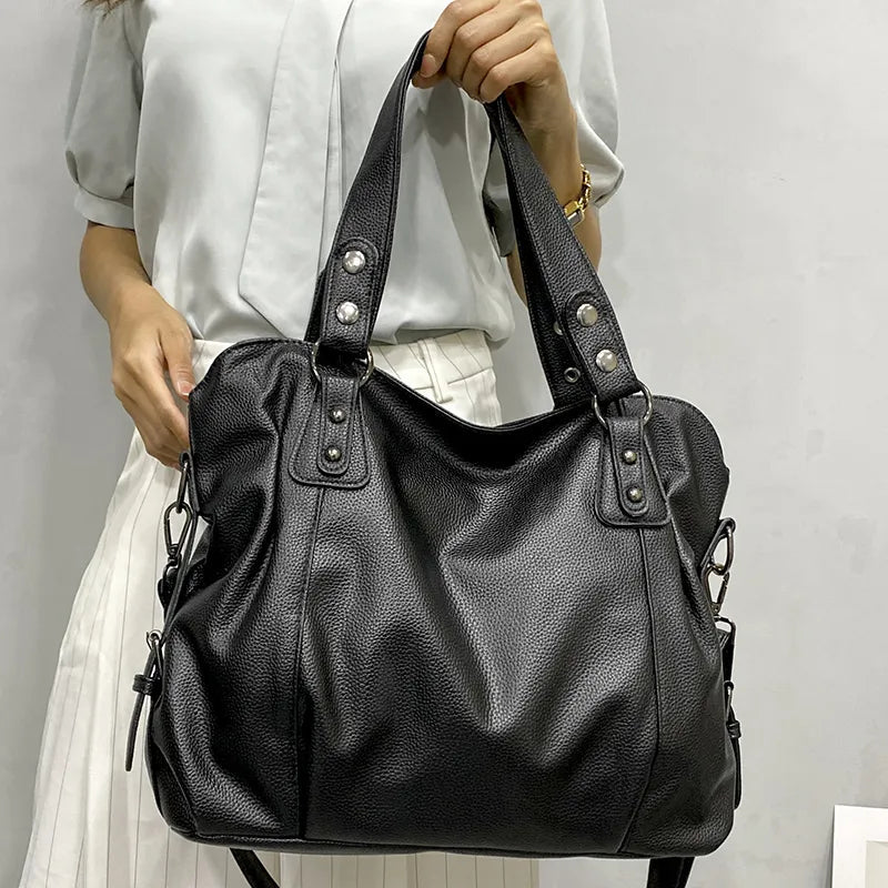 Levoire | Sac À Main Pour Dames En Cuir Avec Fermeture Éclair