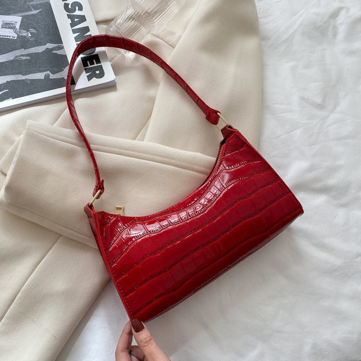 Levoire | Sac À Main Pour Femmes En Cuir Synthétique Tendance Rot