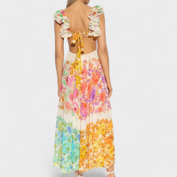 Levoire | Robe D'Été Ludique Avec Motif Floral
