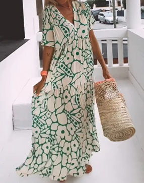 Levoire | Robe Ample Avec Décolleté En V