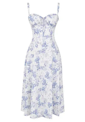 Levoire | Robe Bustier Avec Taille Moyenne Bleuprint