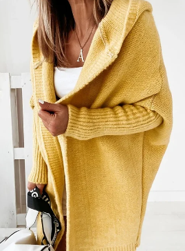 Levoire | Manteau Classique Élégant Hiver Jaune
