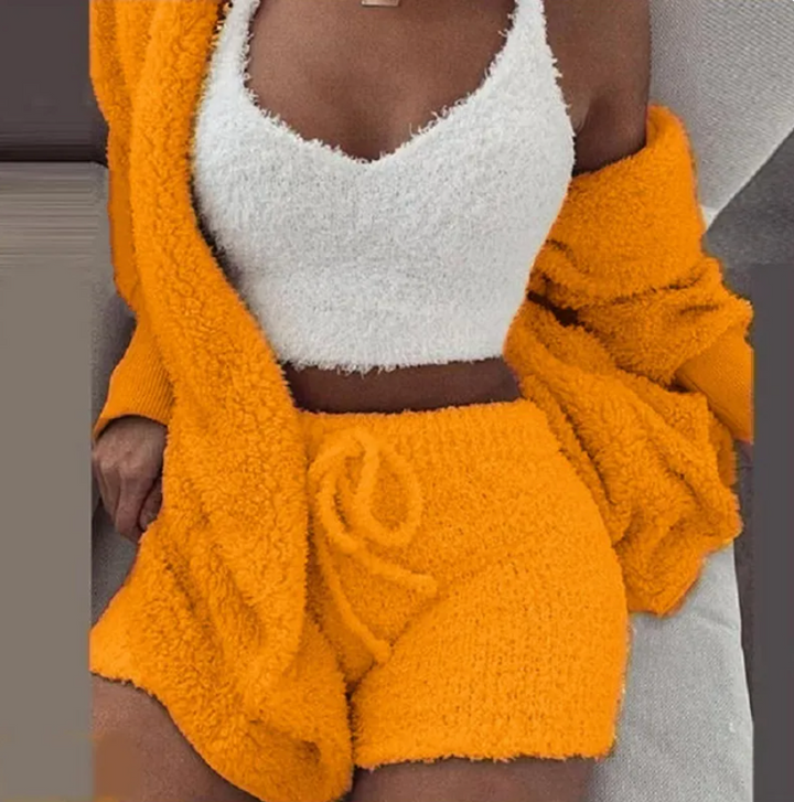 Levoire | IHANA ENSEMBLE DE TRICOT (3-PIÈCES) Orange