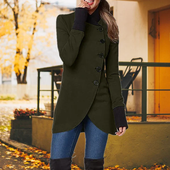 Levoire | Veste Coupe-Vent Élégante Chic Vert