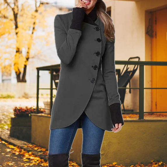Levoire | Veste Coupe-Vent Élégante Chic Gris