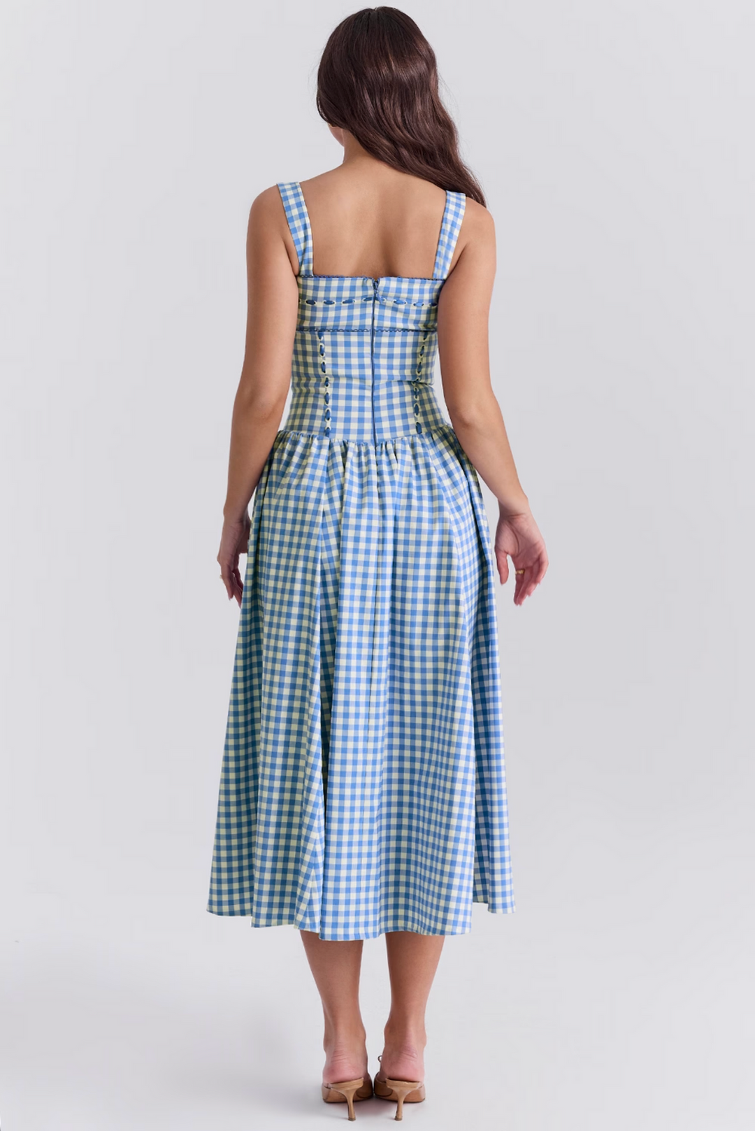 Levoire | Robe D'Été Bleue Pour Femmes