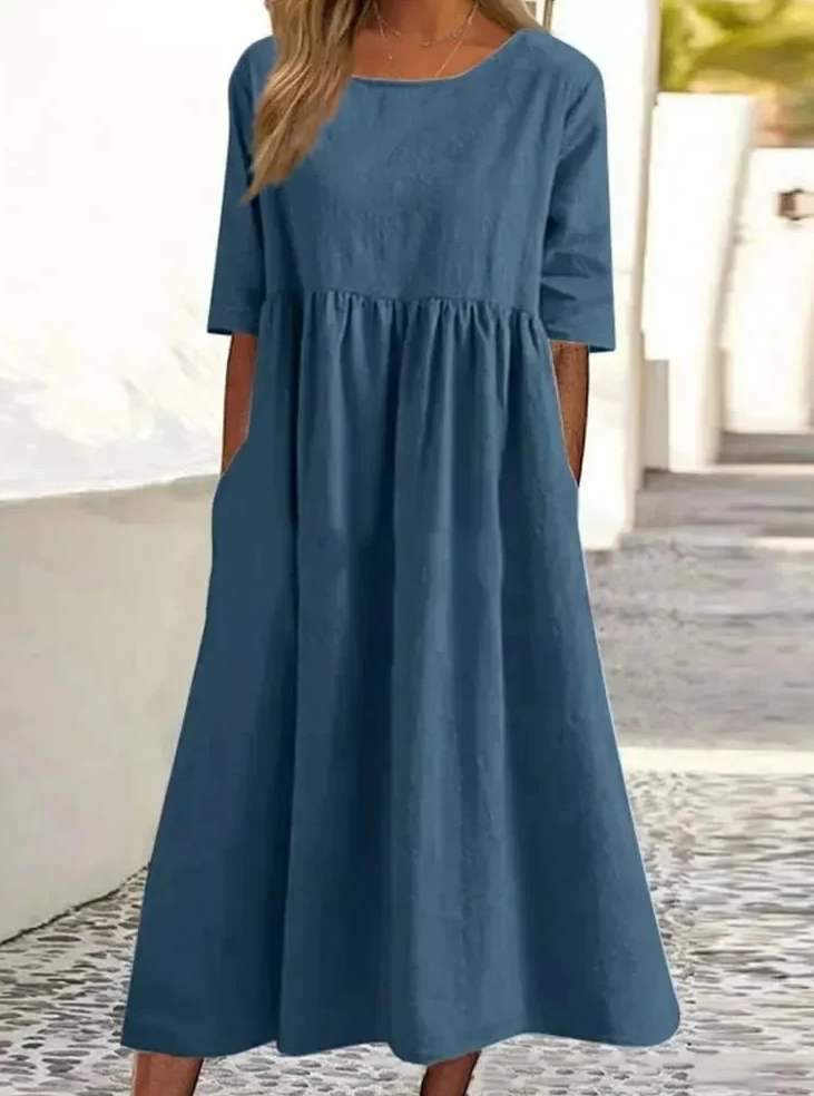 Levoire | Robe élégante de soirée Bleu marine