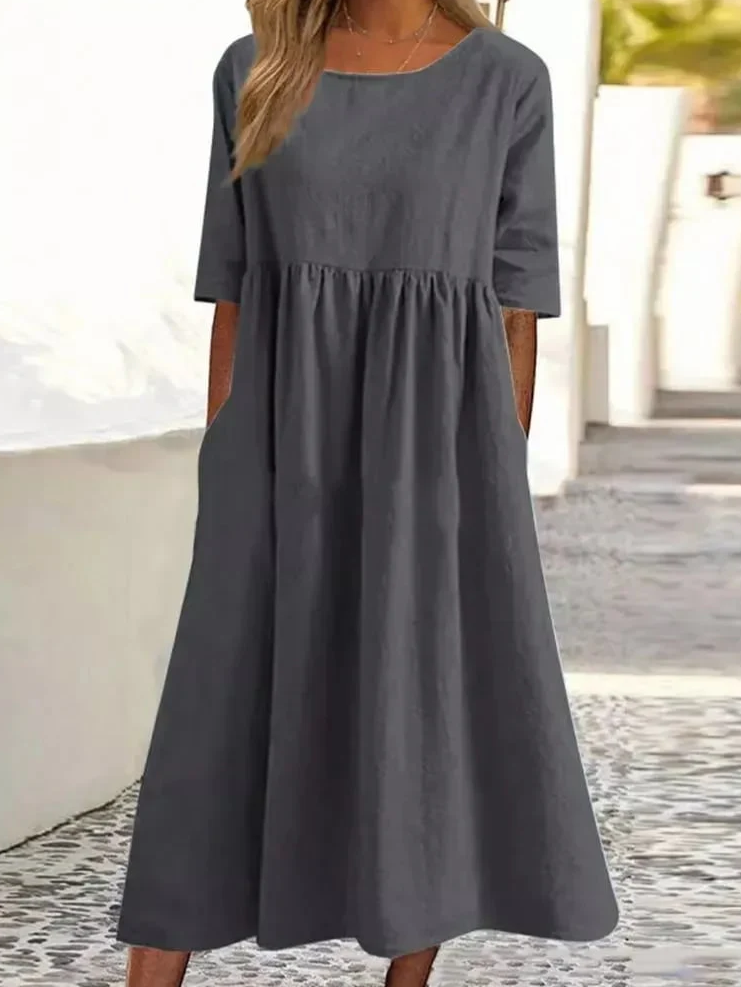 Levoire | Robe élégante de soirée Gris