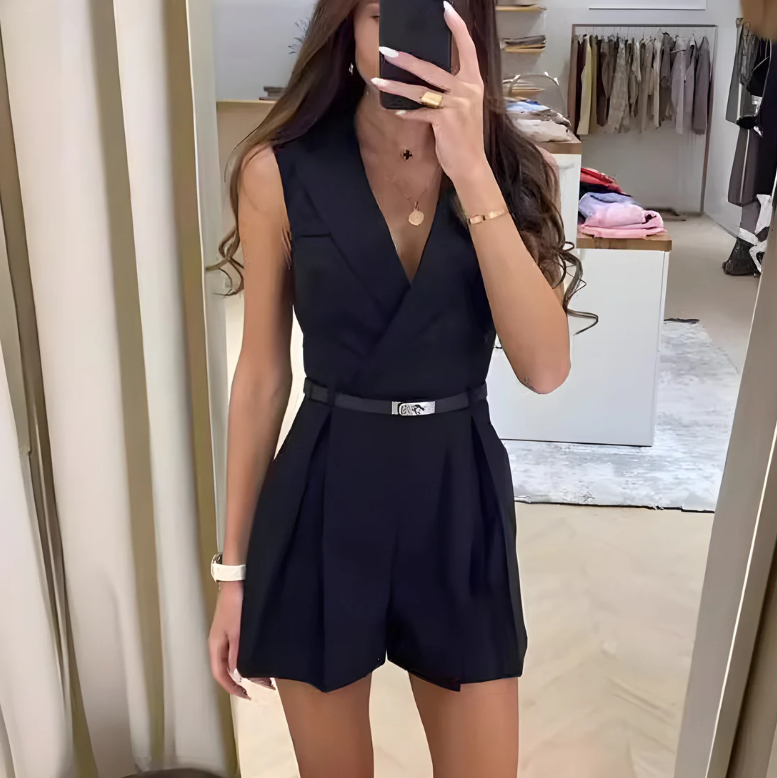 Levoire | Robe trapèze douce Noir