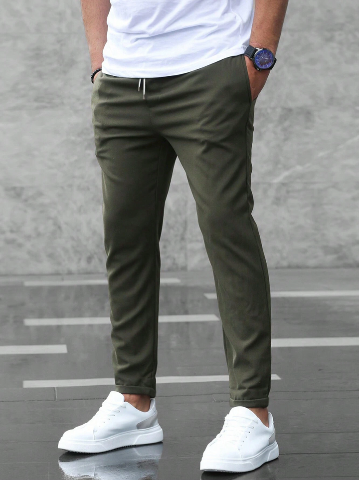 Levoire | Pantalon Confort Vert armée
