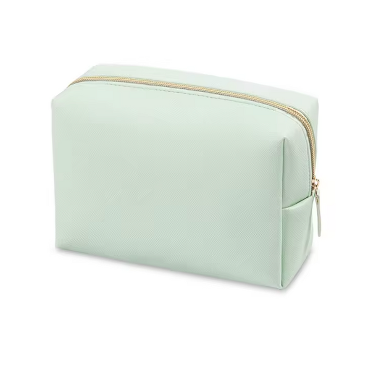 Levoire | Sac De Maquillage Portable Imperméable En Pu Vert
