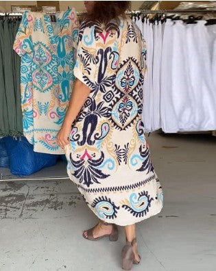 Levoire | Élégante Robe Maxi Blanche Longue