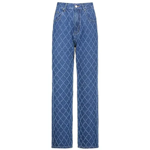 Levoire | Jean Taille Haute En Forme De Losange