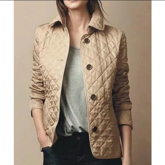 Levoire | La Veste Élégante Et Étroite En Soie-Coton Khaki