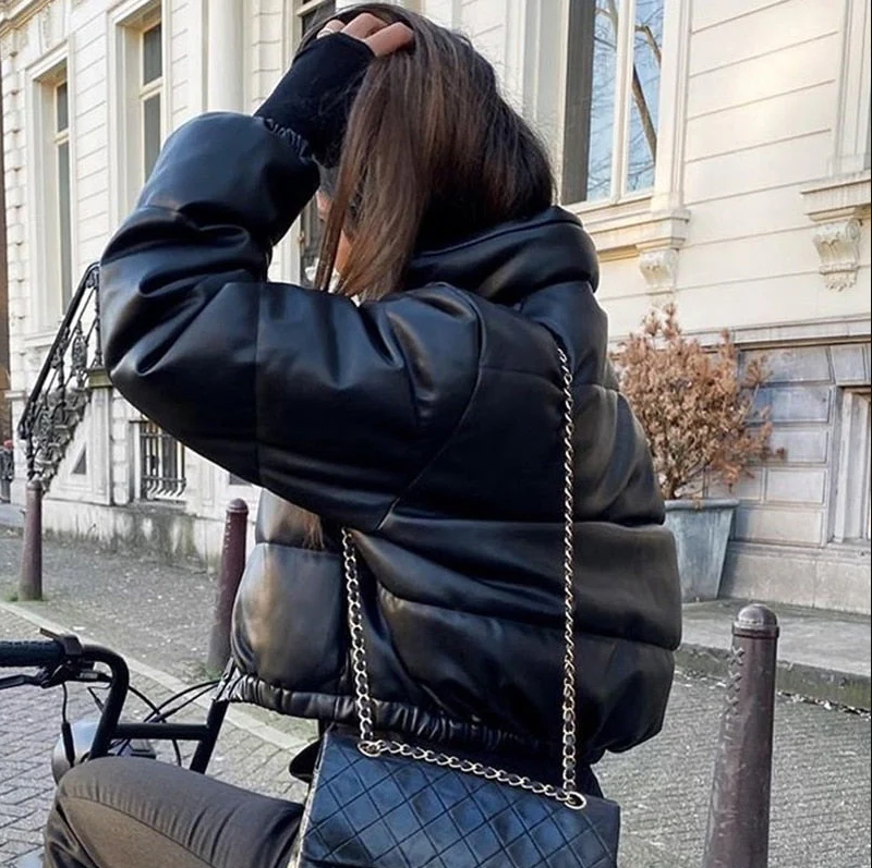 Levoire | Veste Bomber Courte Avec Fermeture Éclair Et Bords Côtelés