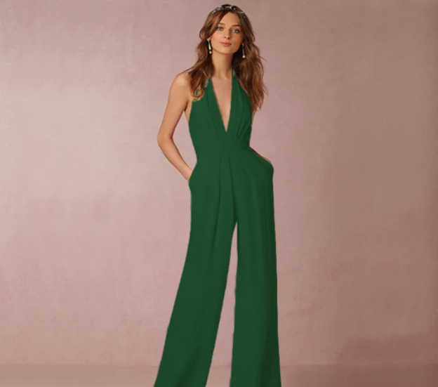 Levoire | Pantalons À Jambe Large Vert