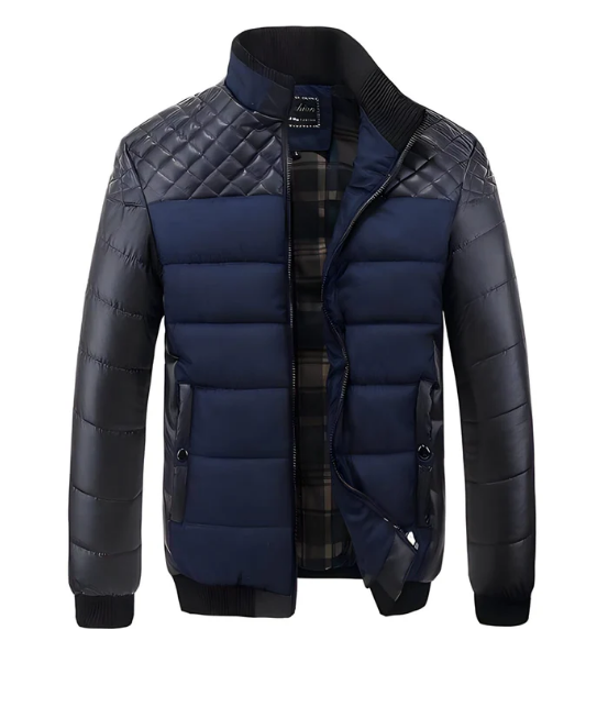 Levoire | Bombers à doublure avec manches longues et zip Gris de mer