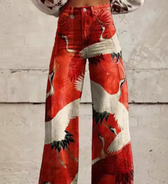 Levoire | Vêtements Avec Impression Colorée Rot