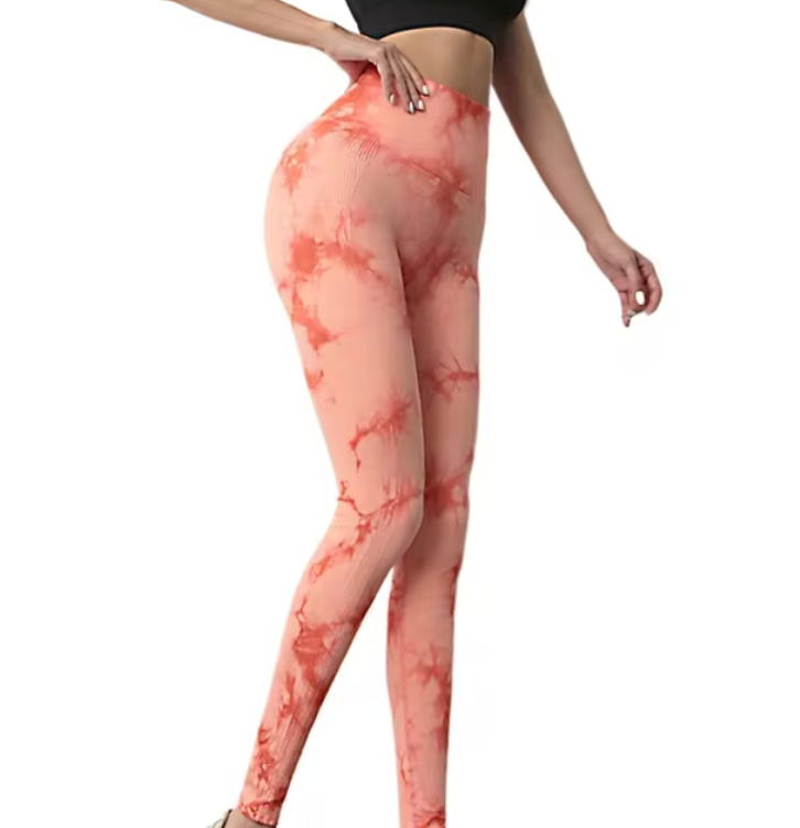 Levoire | Leggings Taille Haute Orange
