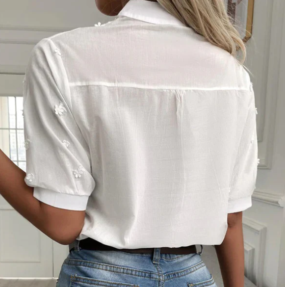 Levoire | Chemise Avec Broderie Florale