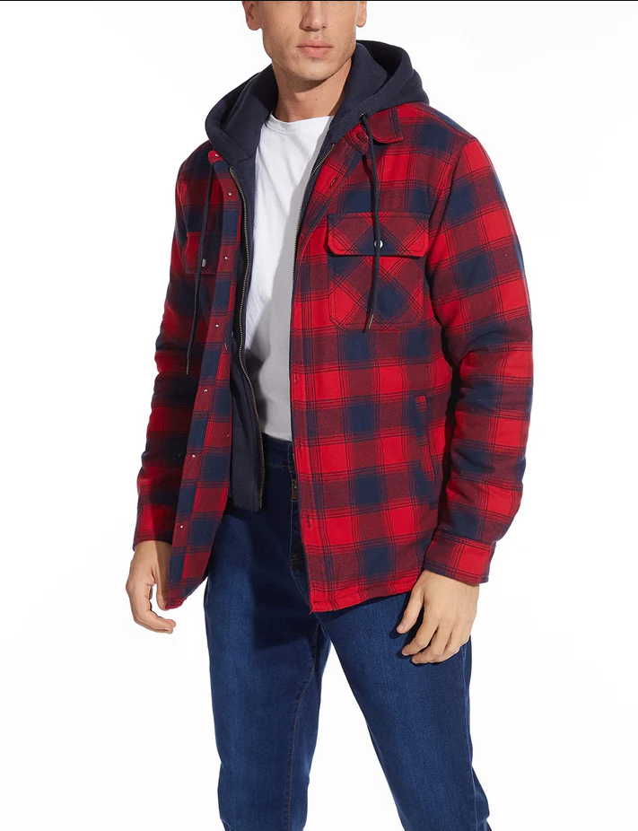 Levoire | Veste De Chemise D'Extérieur Chaude