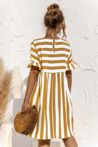 Levoire | Robe À Rayures Magique