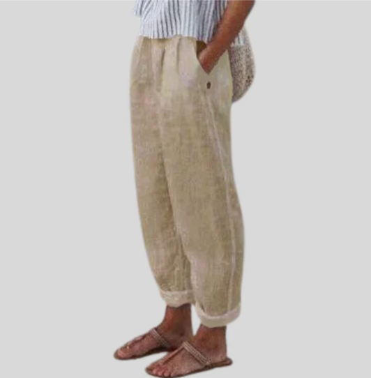 Levoire | Moreau - Pantalons Élégants Et Confortables Beige