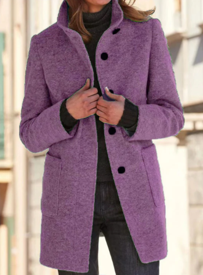 Levoire | Manteau Boutonné Élégant Et Stylé