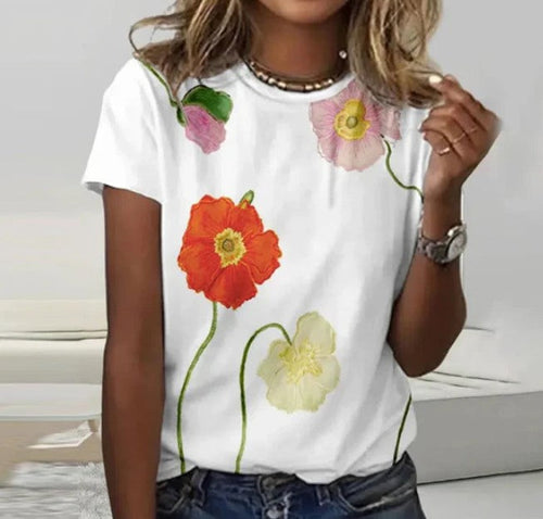 Levoire | Chemise À Fleurs De Pavot